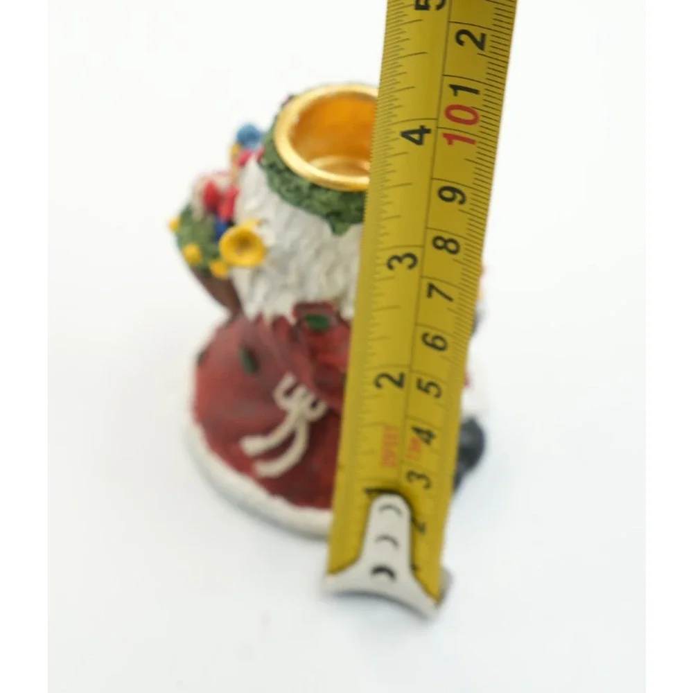 Vintage Santa Claus‎ Mini Planter with Teddy Bear – 4